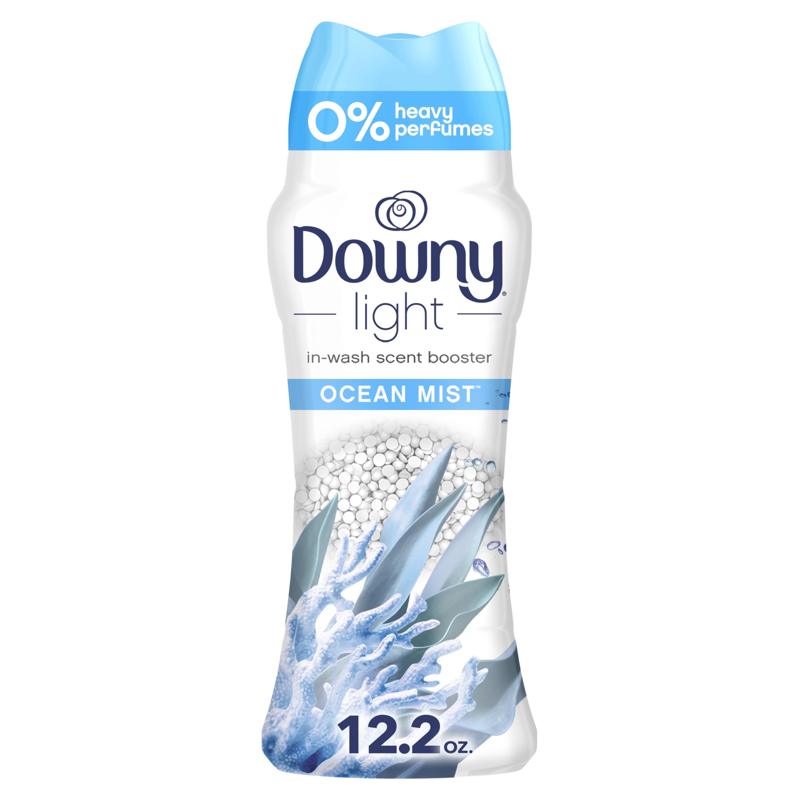 Buy now Downy Light Laundry Scent Booster Beads, Ocean Mist Scent, 24 OZ, In-Wash Fabric Beads Designed To Be Gentle With A Light Boost Of Scent, No Heavy Perfumes at indiglob india