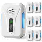 2026 Upgraded Ultrasonic Pest Control Repeller 6 Packs, Rodent Deterrent Plug in for Mice Bug Roach Ant Mosquito Insect, Mouse Repellent Indoor for Home Office Warehouse, 3 Mode Switching, White