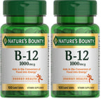 Buy now Vitamin B12 by Nature's Bounty, Vitamin Supplement, Supports Energy Metabolism and Nervous System Health, 1000mcg, 100 Tablets at indiglob india