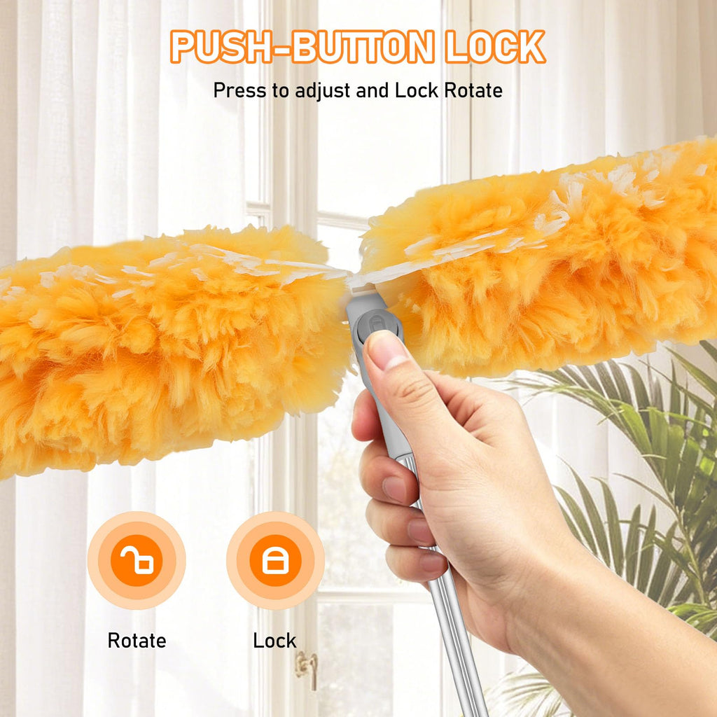 SetSail 6 ft Extendable Duster Handle Compatible with Swiffer Duster