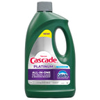 Cascade Platinum Dishwasher Liquid Gel, Dish Soap for Dishwasher With the Grease Fighting Power of Dawn, Fresh Scent, 75oz (Pack of 1)
