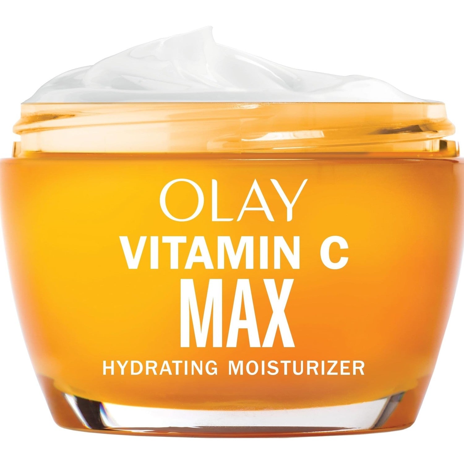 Olay Vitamin C Face Moisturizer, Brightening Cream for Women, Trial Size, Evens Tone, Dark Spot & Hyperpigmentation Reduction, Glowing Skin Care - Niaciniamide, Lactic Acid, 0.5 Oz