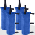Buy now ABCCANOPY Canopy Weights Set of 4-120LBS Sand Bags for Pop up Tent, Weight Bags for Outdoor Gazebo, Trampoline, Pergola, Blue (Without Sand) 120lbs Blue at indiglob india