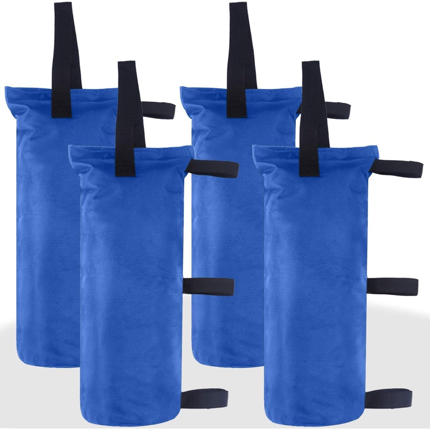 Buy now ABCCANOPY Canopy Weights Set of 4-120LBS Sand Bags for Pop up Tent, Weight Bags for Outdoor Gazebo, Trampoline, Pergola, Blue (Without Sand) 100lbs Blue at indiglob india