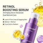 medicube Retinol Boosting Serum | Intensive Firming, Hydration & Plumping Care with Retinol, Peptides & Vitamins | Pore-Refining, Smooth Radiant Skin | Korean Skincare, 1.01 fl. oz