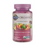 Garden of Life Organics Women 40+ Gummy Multivitamin, 120 Gummies | Certified Organic, Non-GMO, Vegan, Kosher Complete Multi- Methyl B12, C & D3, Gluten, Soy & Dairy Free, Real Fruit