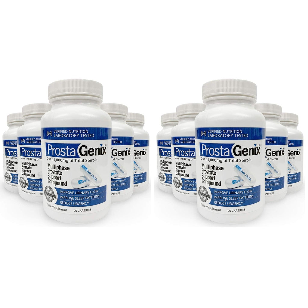 ProstaGenix Multiphase Prostate Supplement Capsule - 3 Bottles - Over 1 Million Sold - End Nighttime Bathroom Trips, Urgency, Frequent Urination.