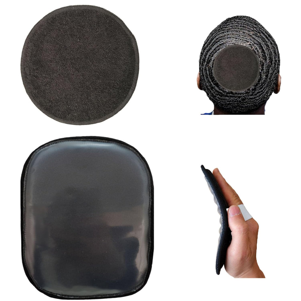 Crown Patch for Waves And Laydown 360 Wave Pad Used With Wave Cap