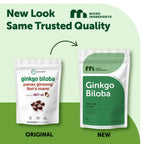Micro Ingredients Ginkgo Biloba 120 mg Per Serving, 400 Softgels | 3-in-1 with Panax Ginseng & Lion’s Mane | Herbal Mushroom Blend | Made with MCT Oil | Non-GMO