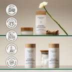 Stonehenge Health Dynamic Mushrooms® | Lions Mane+ Brain, Memory, Focus | Mushroom Supplements for Brain Memory Focus Immune Support Lion's Mane Reishi Chaga Maitake Shiitake 1400mg Fruiting Bodies