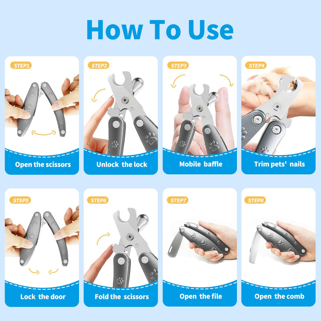 Best Dog Nail Clippers for Anxiety Sensitive Dogs with Thick Nail