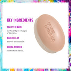 Good Molecules Clarify and Cleanse Bar, Salicylic Acid Bar Soap, 3.15 oz | Soap-free cleansing bar with salicylic acid, kaolin clay, and cacao for blemish-prone skin.