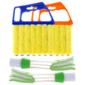Blind Cleaner Duster Tool, 4Pcs Washable 7-Finger Venetian Window Duster
