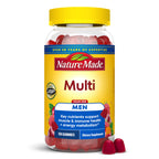 Nature Made Multi for Men, Mens Multivitamins Gummies, 150 Count | Gummy Vitamins and Minerals for Energy Metabolism Support, Multivitamin for Men, Cherry & Mixed Berry Flavors, 75 Day Supply