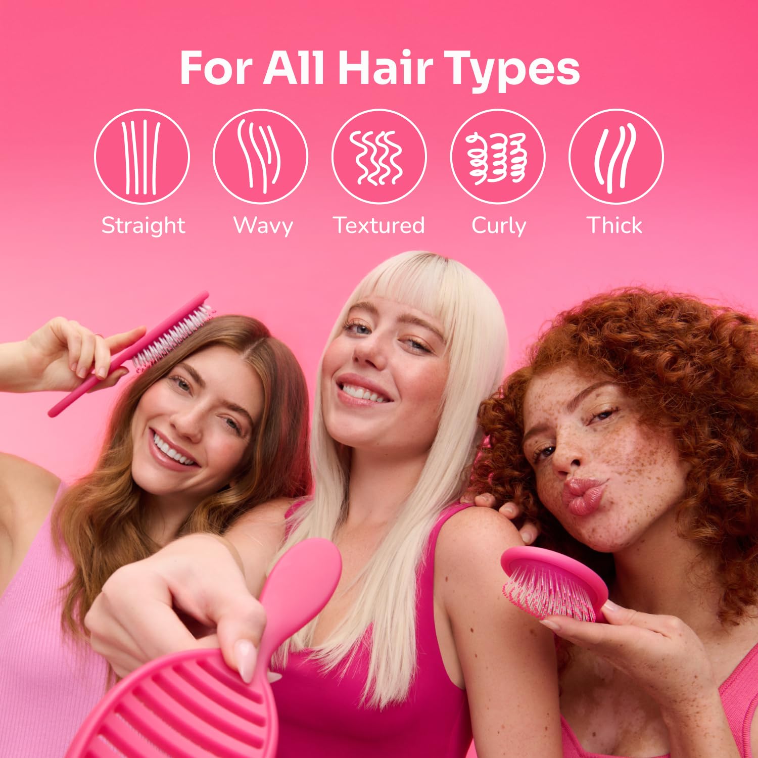 Buy now Wet Brush Original Detangler Hair Brush, Amazon Exclusive Aqua- Ultra-Soft IntelliFlex Bristles-Detangling Hairbrush Glides Through Tangles For All Hair Types (Wet Dry & Damaged Hair) - Women & Men at indiglob india