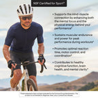 THORNE Creatine + Alpha GPC, Micronized Creatine Monohydrate, 30 Servings | Supports Muscle Performance, Energy Output, Focus & Cognitive Function*, Watermelon Lemonade, NSF Certified for Sport
