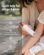 iHealth D-Itch Stick Mosquito Bite Healer for Itch Relief, 3 Heat Modes
