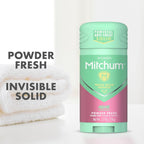 Buy now Women's Deodorant by Mitchum, Solid Antiperspirant Deodorant Stick, Powder Fresh, 2.7 Oz (Pack of 1) at indiglob india