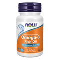 Buy now NOW Foods Supplements, Omega-3 180 EPA / 120 DHA, Molecularly Distilled, Cardiovascular Support*, 30 Softgels at indiglob india