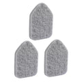 CLEANHOME Scouring Pads, 3 Pieces