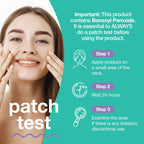 TOUCH 2.5% Benzoyl Peroxide Acne Gel for Face & Body, 8 oz