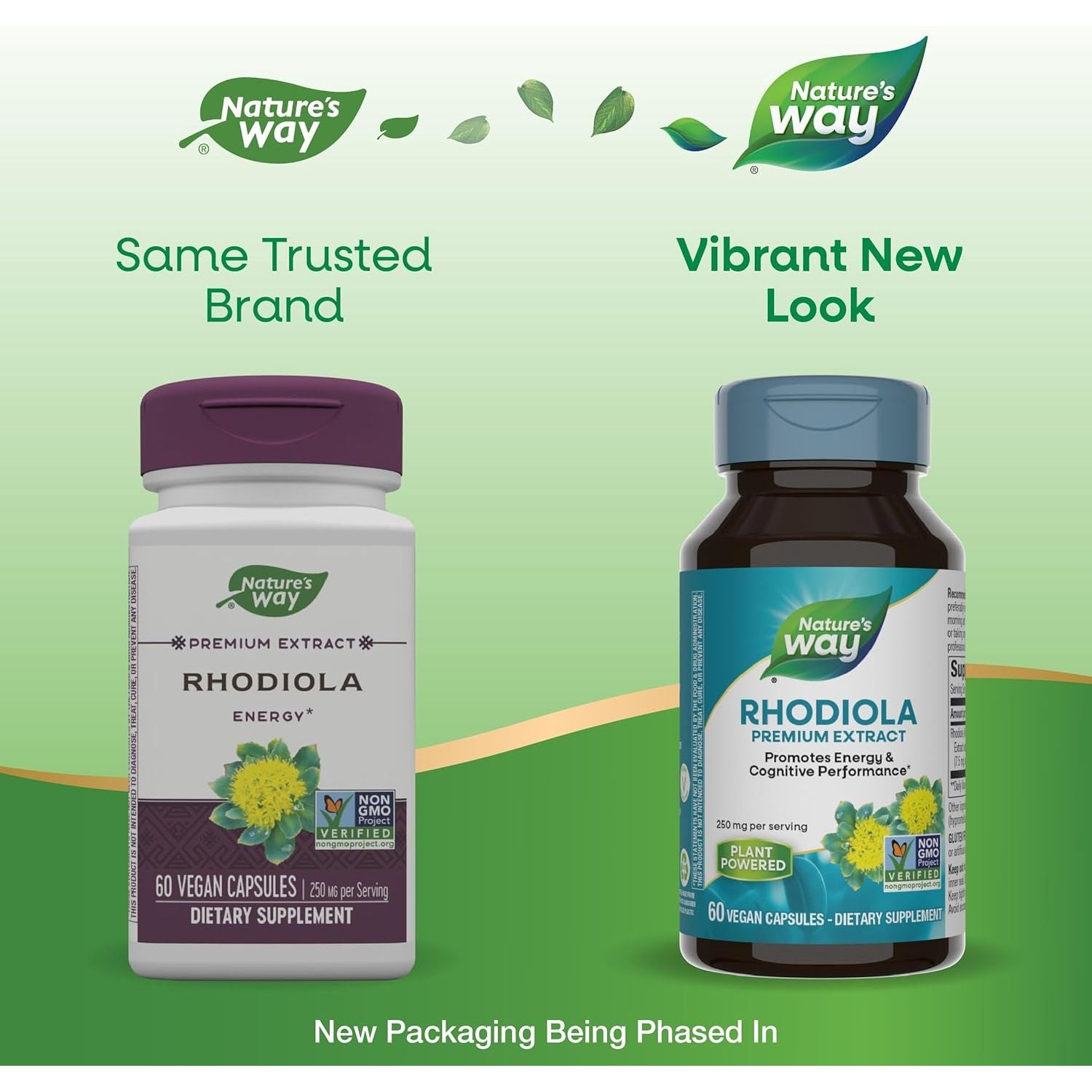 Buy now Nature's Way Rhodiola Premium Extract, 250 mg per serving, Supports Energy & Cognitive Performance*, Adaptogenic Herb*, Non-GMO Project Verified, Vegan, Gluten Free, 60 Capsules (Packaging May Vary) at indiglob india