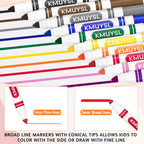 KMUYSL Washable Markers Bulk, 16 Colors, 256 Count