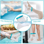 Buy now Waterproof Foot Cast Cover Wound Protector for Shower Bath, Watertight Cast Bag Covers for Broken Surgery Foot, Wound and Burns - Reusable [2025 Upgrade] at indiglob india