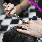 Buy now Stainless Steel Hair Cutting Scissors 6.5 Inch Hairdressing Razor Shears Professional Salon Barber Haircut Scissors, One Comb Included, Home Use for Man Woman Adults Kids Babies at indiglob india