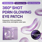 CENTELLIAN 24 360 Shot PDRN Glowing Eye Patch, TECA Dark Circles (6 Pairs)