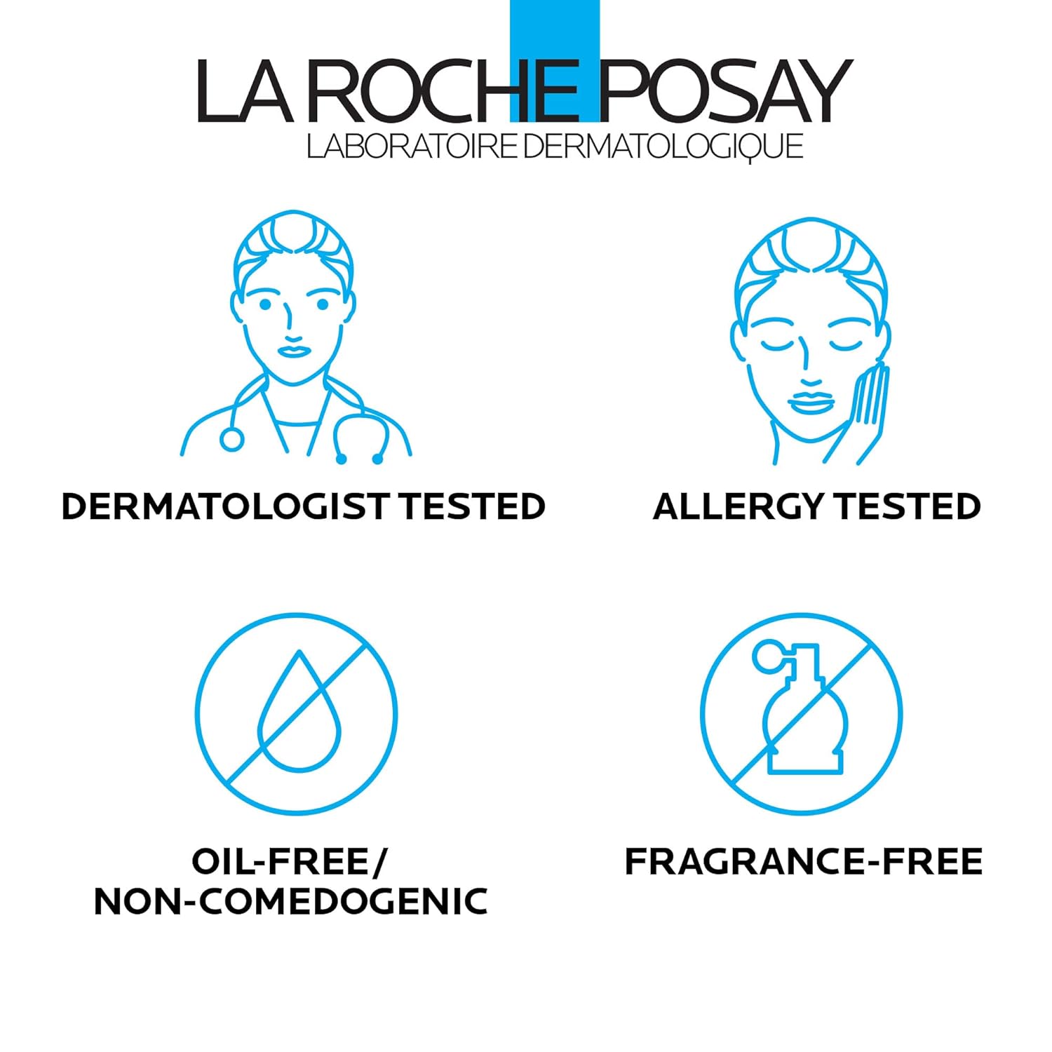 Buy now La Roche-Posay Toleriane Hydrating Gentle Face Cleanser, Hydrating Facial Cleanser With Niacinamide + Ceramides, Daily Face Wash For Dry Skin To Normal Skin, Sensitive Skin Tested, Fragrance Free at indiglob india