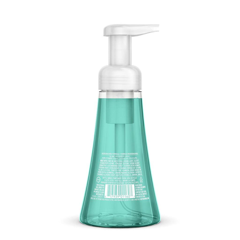 Buy now Method Foaming Hand Soap, Waterfall, Paraben and Phthalate Free, 10 Fl Oz (Pack of 1) at indiglob india