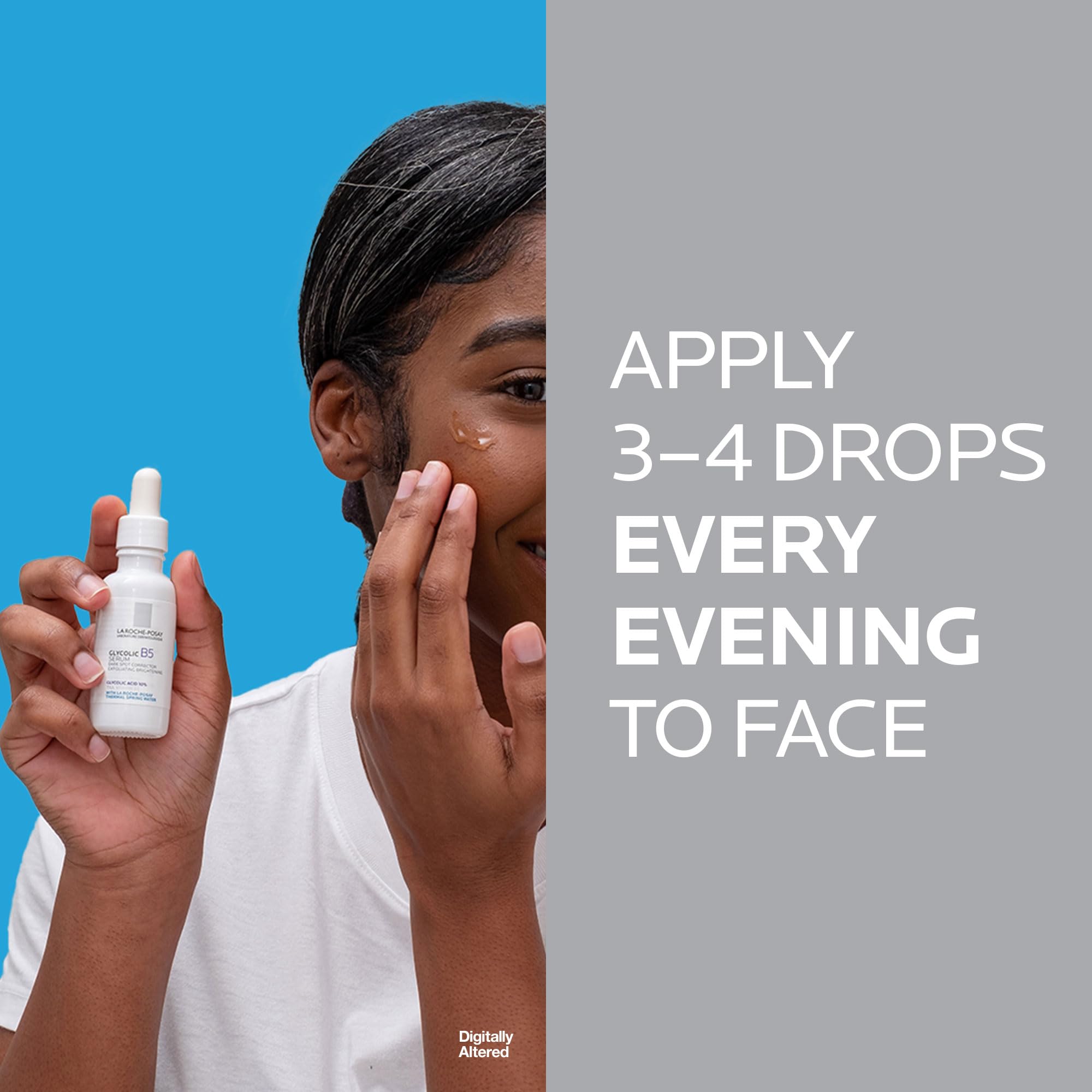 Buy now La Roche-Posay Glycolic Acid Serum with Kojic Acid and Vitamin B5, Reduces Dark Spots and Discoloration, Skin Tone Corrector to Brighten and Even Skin Tone at indiglob india