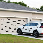 Magnetic Bats Halloween Garage Door Decorations, 23 PCS