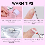 Makartt 3D Gel Nail Art, Clear Non-Sticky 4-in-1 Glux Gel | For Molding, Carving, Shaping, Raised Designs and Nail Extension, UV/LED Cure, Home DIY and Professional Nail Art, 15g