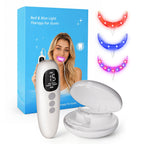 Red Light Therapy for Gums, KTS Oral Care Light with Smart Controller, Red & Blue LED for Gum Health, Toothache Relief, Repair Bleeding Sensitive Gums, Detachable Mouthpiece for Easy Cleaning