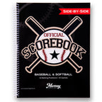 Murray Sporting Goods Baseball/Softball Scorebook - Side-By-Side Spiral Bound - 35 Games