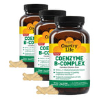 Country Life Coenzyme B-Complex with Choline, 60 Vegan Capsules | Active coenzyme B vitamins with choline to support cellular energy, cognitive function and healthy metabolism
