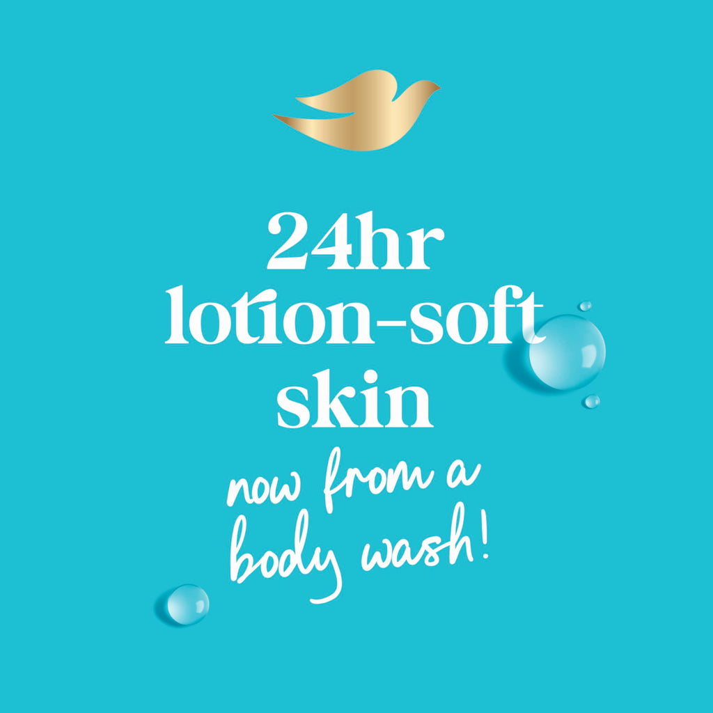 Dove 24hr Lotion Antibacterial Body Wash with Pump, 30.6 oz | Eliminates 99% of bacteria while helping protect skin from dryness and leaving skin soft
