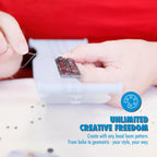 Buy now Beadalon Jewel Loom Kit with Bag, Needle & Threader – Complete Starter Set for Bracelets & Woven Designs at indiglob india