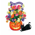 FreshCut Paper Jack-O-Lantern Boo-quet Glow-in-the-Dark Pop Up Card