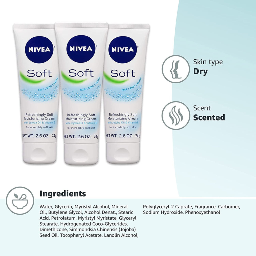 Buy now Soft Body Creme, 2.6 oz, 2 pk at indiglob india