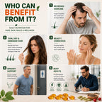 Cold Pressed Pumpkin Seed Oil with Saw Palmetto Capsules for Hair Support