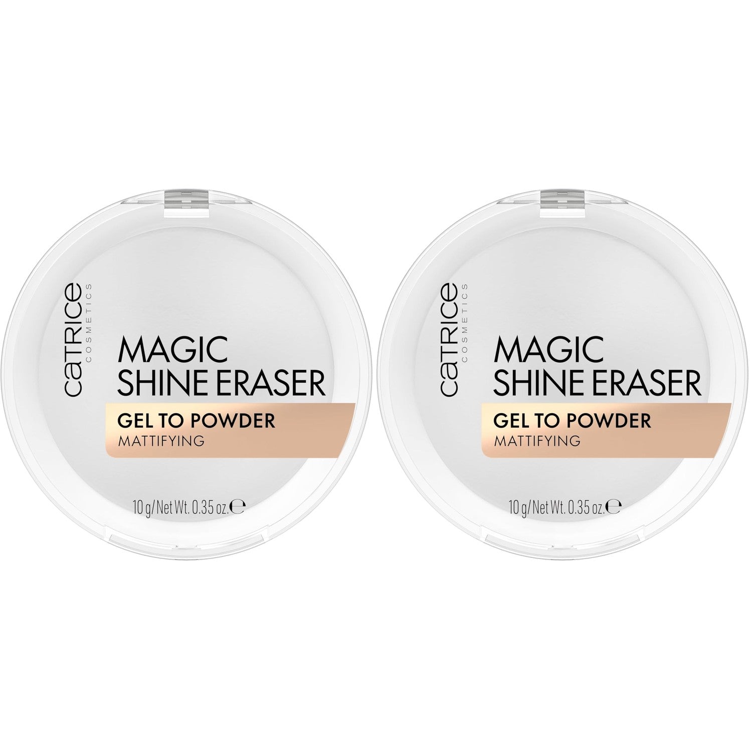 Catrice Magic Shine Eraser Gel-To-Powder, Instant Mattifying Setting Powder | Blurs Pores & Imperfections, Lightweight, Controls Shine, Translucent Matte Finish; Fragrance Free, Cruelty Free, 0.35 oz