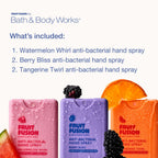 Fruit Fusion by Bath & Body Works, Pocket Spray Hand Sanitizer 3-Pack