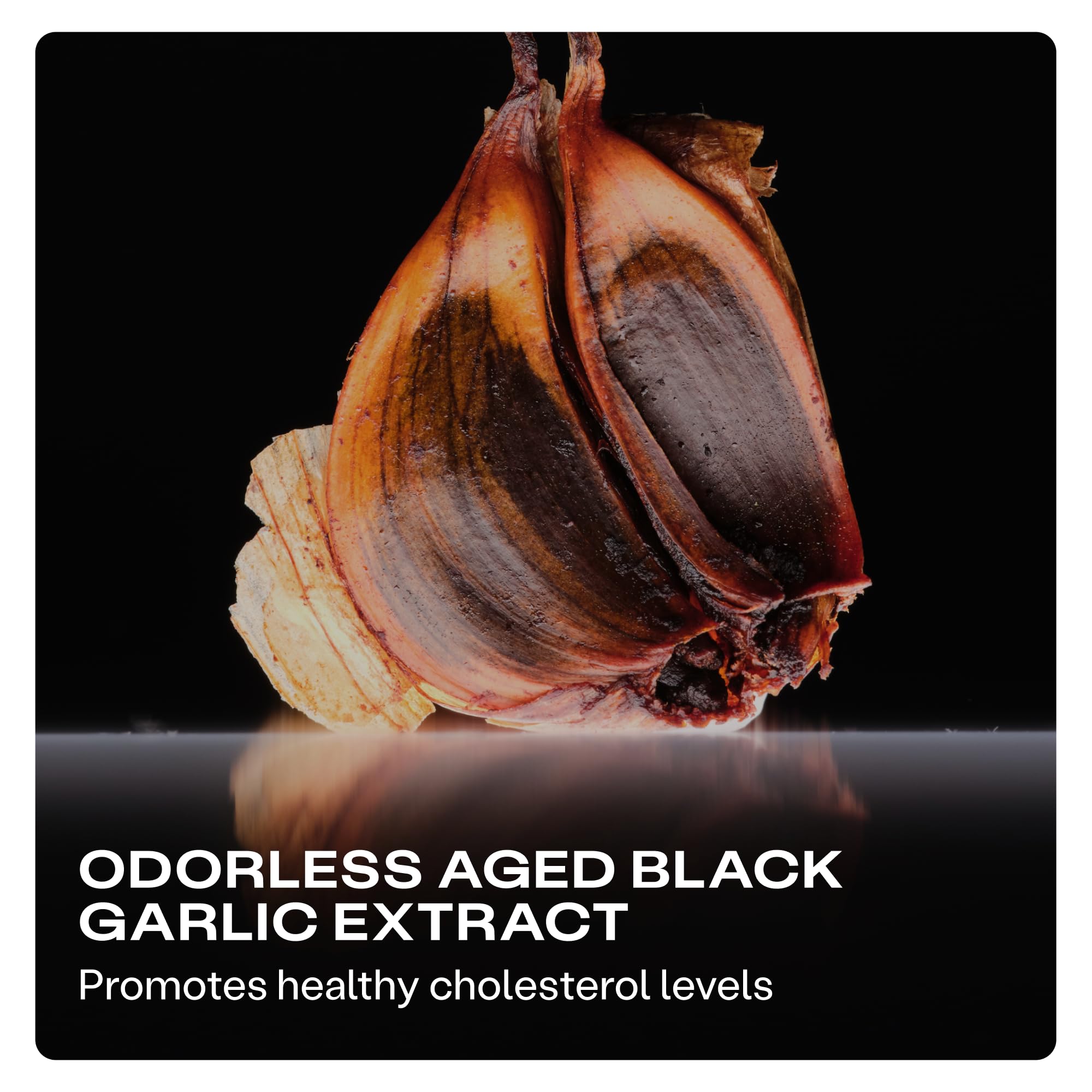 HumanN Cholesterol Health Daily Capsules, Lipid, & Liver Support, 60 Ct | Aged Black Garlic & Citrus Bergamot Extract, Clinically Studied Ingredients, Non-GMO, Once Daily, For Adults, Made in USA