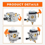 Hipa FS90R Carburetor for STIHL FS90 R FS90 FS110R HT101 FS110 Trimmer