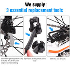 4 Pairs Bike Brake Pads,Bicycle Brake Pads with Installation Tools