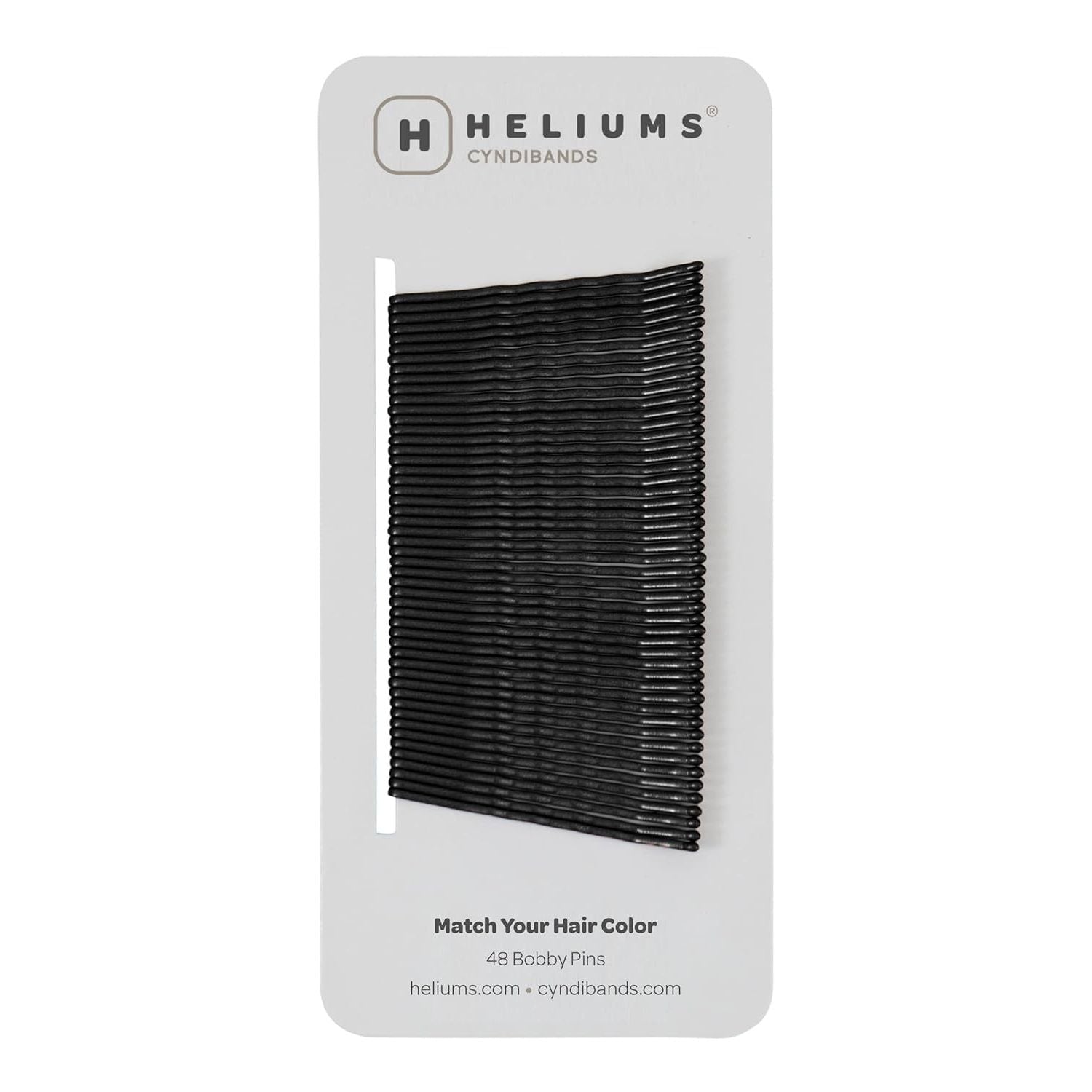 Buy now Heliums Bobby Pins - Auburn Red - 2 Inch Wavy Hair Pins, Color Matched for Redheads, 48 Count Black at indiglob india