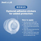 Jool Baby Clear Stove Knob Covers (5 Pack) Child Safety Guards, Durable Design - Baby Proof